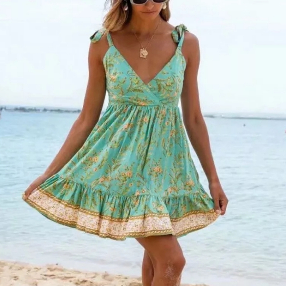SAMPLE 37110 Floral Mini Dress
